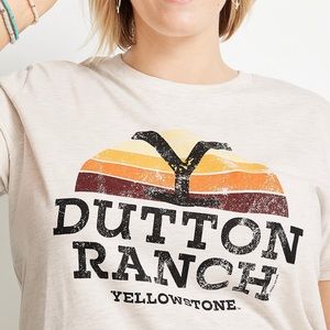 Dutton Ranch Yellowstone Tee Oversized